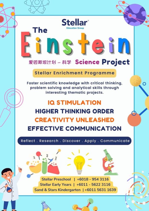 SP Enrichment Programme 2023 - The Einstein Project (Science)